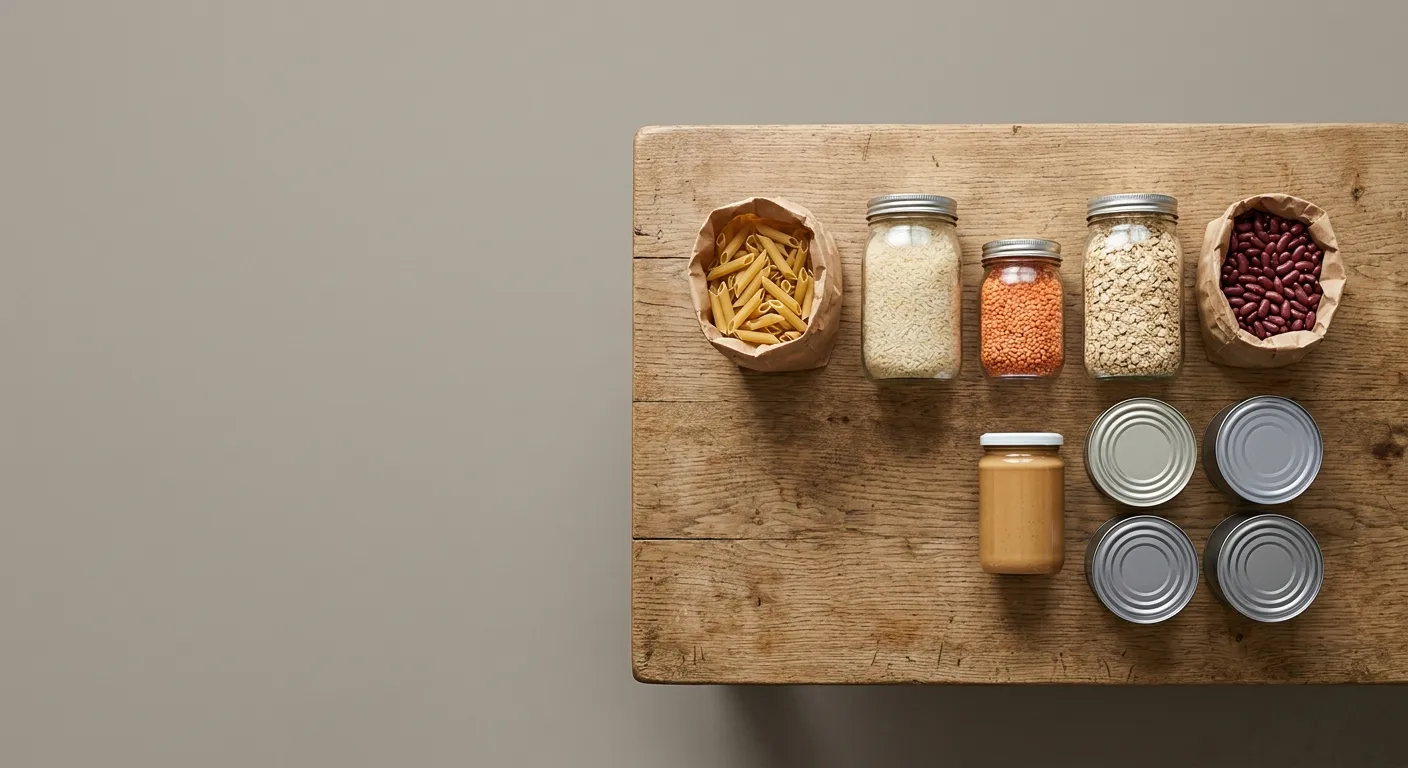 What Food to Buy for an Emergency Pantry